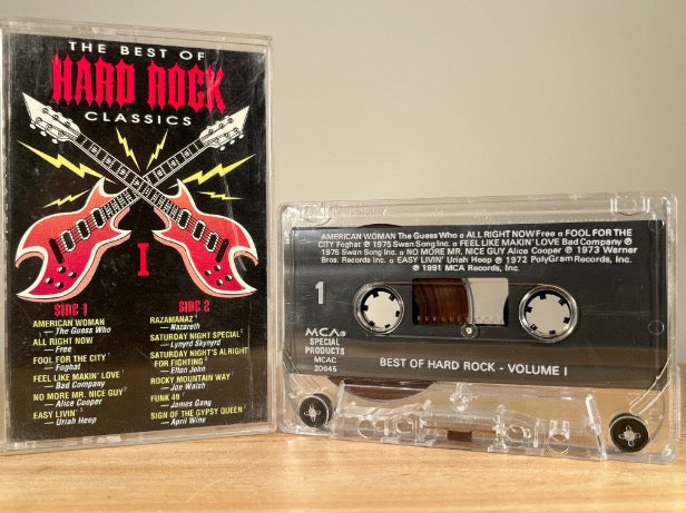 BEST OF HARD ROCK – VOLUME I – CASSETTE TAPE