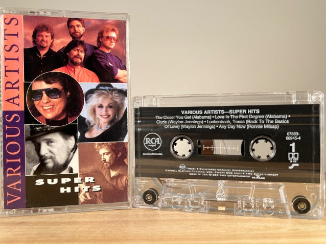 VARIOUS ARTISTS – SUPER HITS – CASSETTE TAPE
