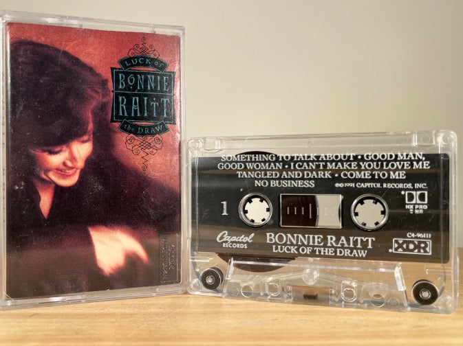 BONNIE RAIT - luck of the draw - CASSETTE TAPE