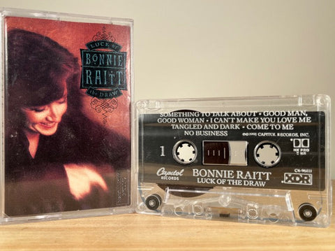 BONNIE RAIT - luck of the draw - CASSETTE TAPE