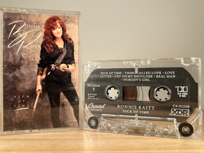 BONNIE RAIT - nick of time - CASSETTE TAPE