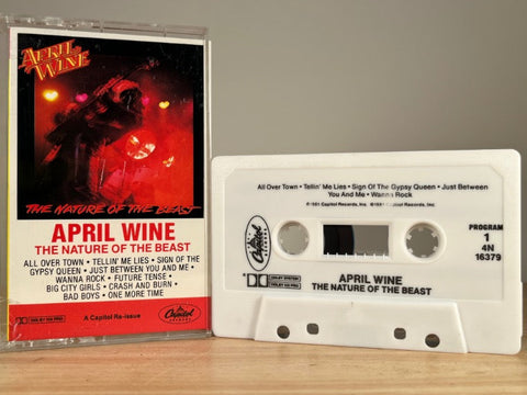 APRIL WINE - the nature of the beast - CASSETTE TAPE