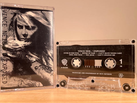 VINCE NEIL - Exposed - CASSETTE TAPE