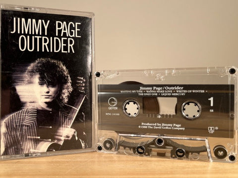 JIMMY PAGE - Outrider - CASSETTE TAPE