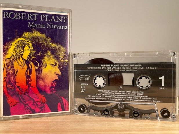 ROBERT PLANT - Manic Nirvana - CASSETTE TAPE