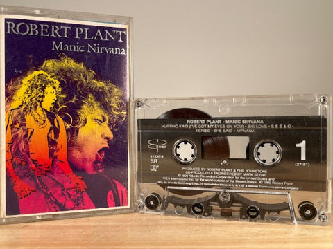 ROBERT PLANT - Manic Nirvana - CASSETTE TAPE