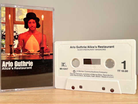 ARLO GUTHRIE - Alice's Restaurant - CASSETTE TAPE