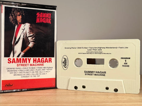 SAMMY HAGAR - Street Machine - CASSETTE TAPE