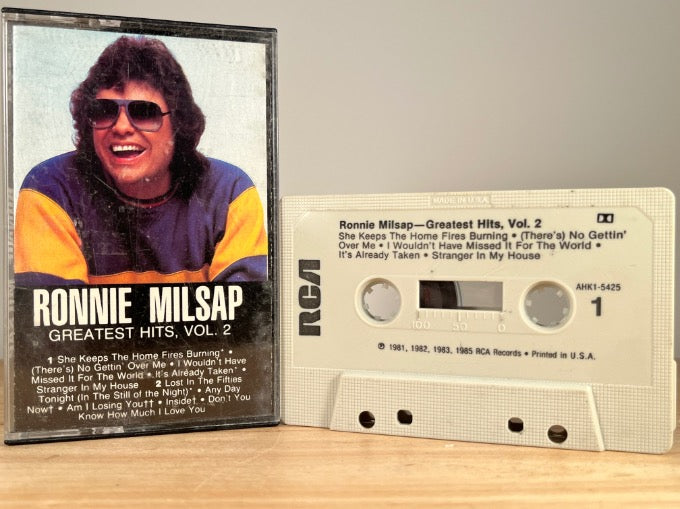 RONNIE MILSAP - Greatest Hits Vol. 2 - CASSETTE TAPE