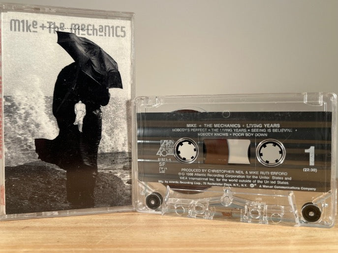 MIKE + THE MECHANICS - Living Years - CASSETTE TAPE