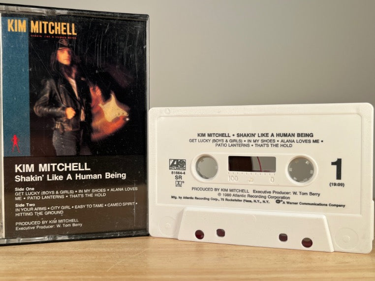 KIM MITCHELL - Shakin' Like a Human Being - CASSETTE TAPE