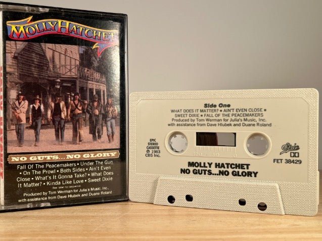 MOLLY HATCHET - No Guts... No Glory - CASSETTE TAPE
