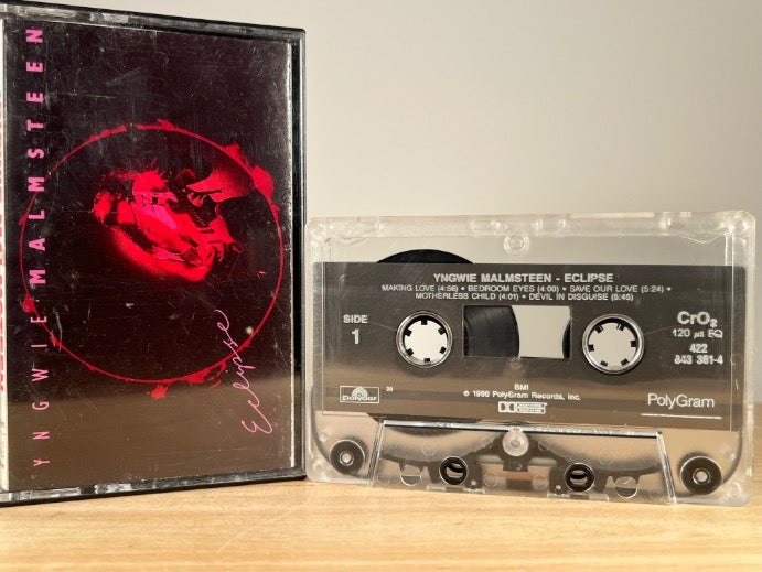 YNGWIE MALMSTEEN - Eclipse - CASSETTE TAPE