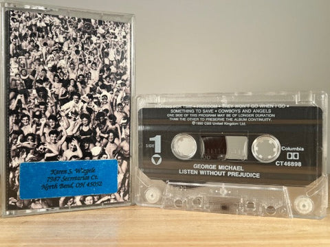 GEORGE MICHAEL – Listen Without Prejudice – CASSETTE TAPE