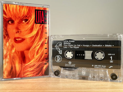 LITA FORD – Stiletto – CASSETTE TAPE