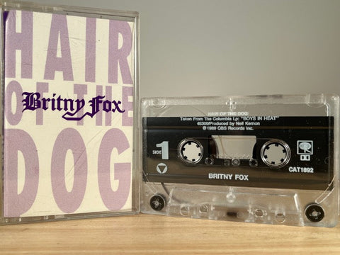 BRITNY FOX – Hair of the Dog [maxi-single] – CASSETTE TAPE