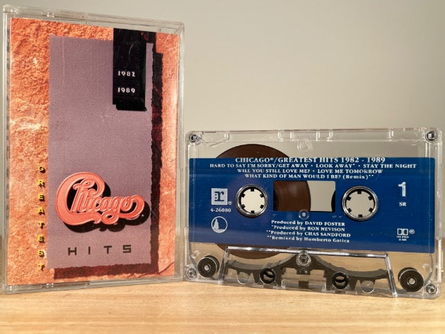 CHICAGO - Greatest Hits 1982-1989 - CASSETTE TAPE