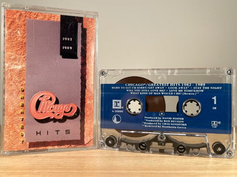 CHICAGO - Greatest Hits 1982-1989 - CASSETTE TAPE