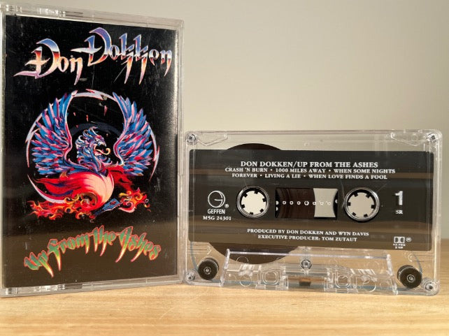 DON DOKKEN – Up From The Ashes – CASSETTE TAPE