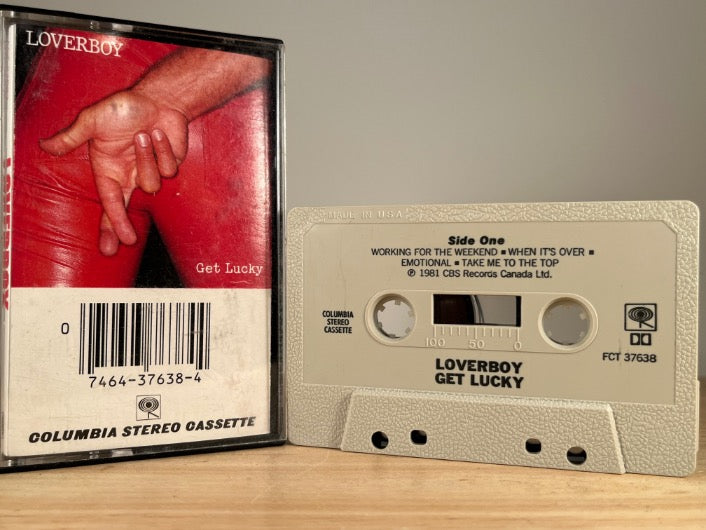LOVERBOY – Get Lucky – CASSETTE TAPE