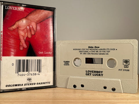 LOVERBOY – Get Lucky – CASSETTE TAPE