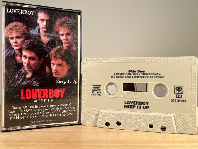LOVERBOY – Keep It Up – CASSETTE TAPE