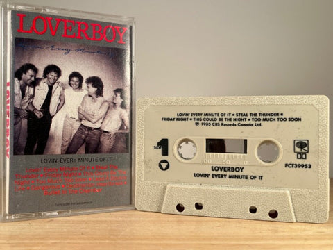 LOVERBOY – Lovin' Every Minute Of It – CASSETTE TAPE