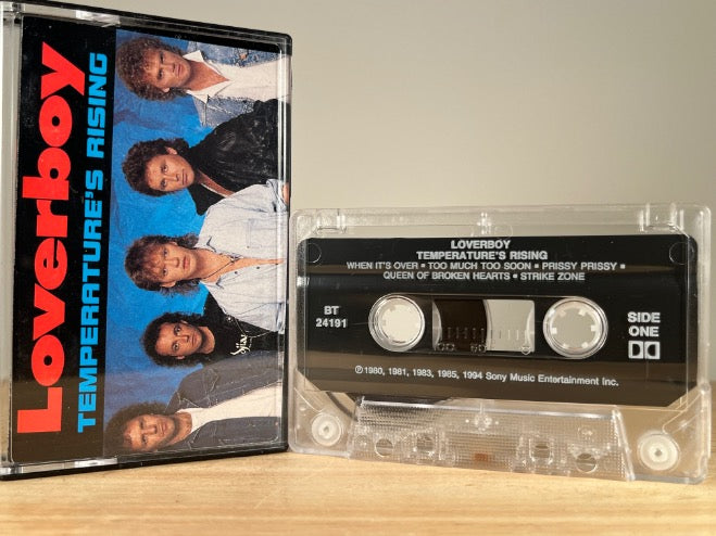 LOVERBOY – Tempestures Rising – CASSETTE TAPE