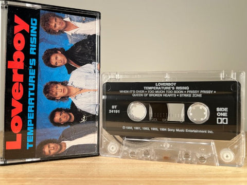 LOVERBOY – Tempestures Rising – CASSETTE TAPE