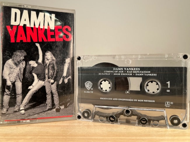 DAMN YANKEES – Damn Yankees – CASSETTE TAPE