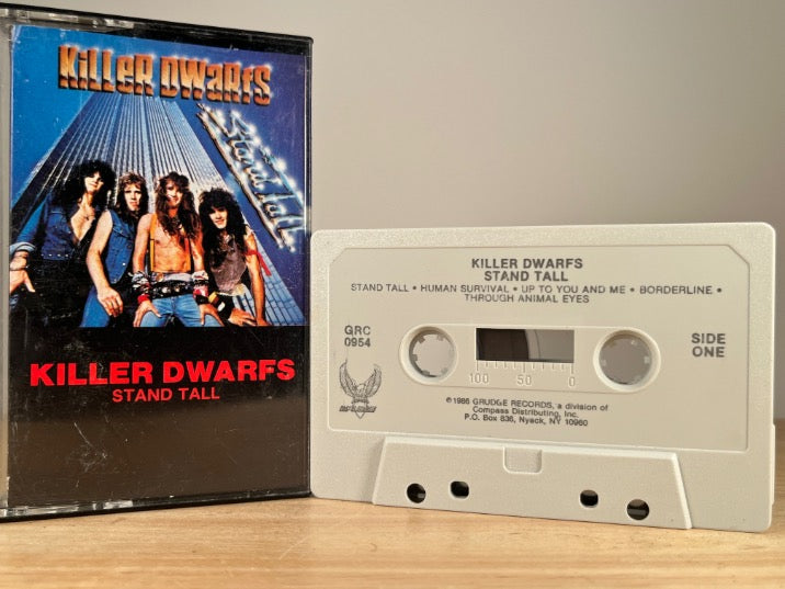 KILLER DWARFS - Stand Tall - CASSETTE TAPE