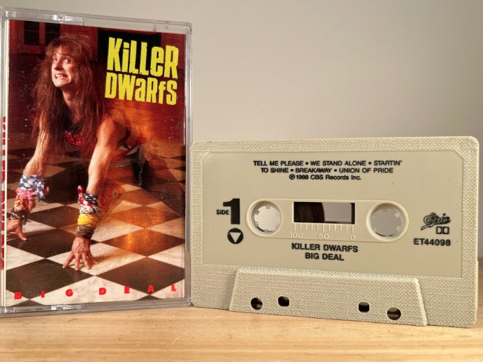 KILLER DWARFS - Big Deal - CASSETTE TAPE