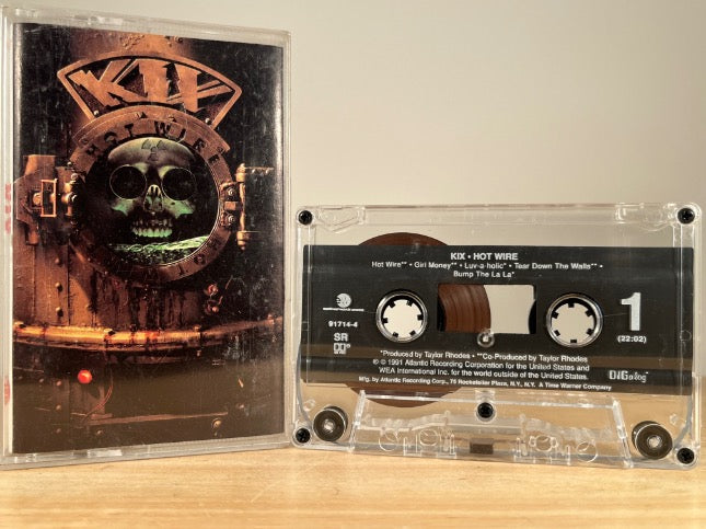 KIX – Hot Wire – CASSETTE TAPE