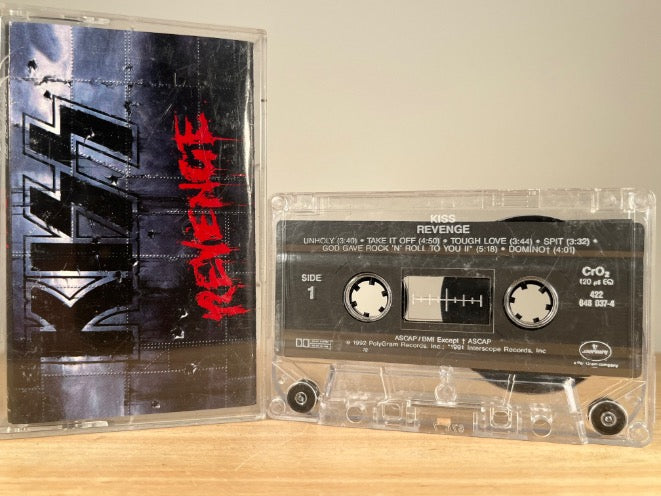 KISS – Revenge – CASSETTE TAPE