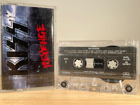 KISS – Revenge – CASSETTE TAPE