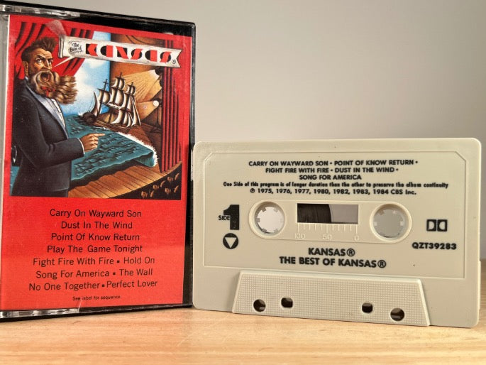 KANSAS – The Best of Kansas – CASSETTE TAPE