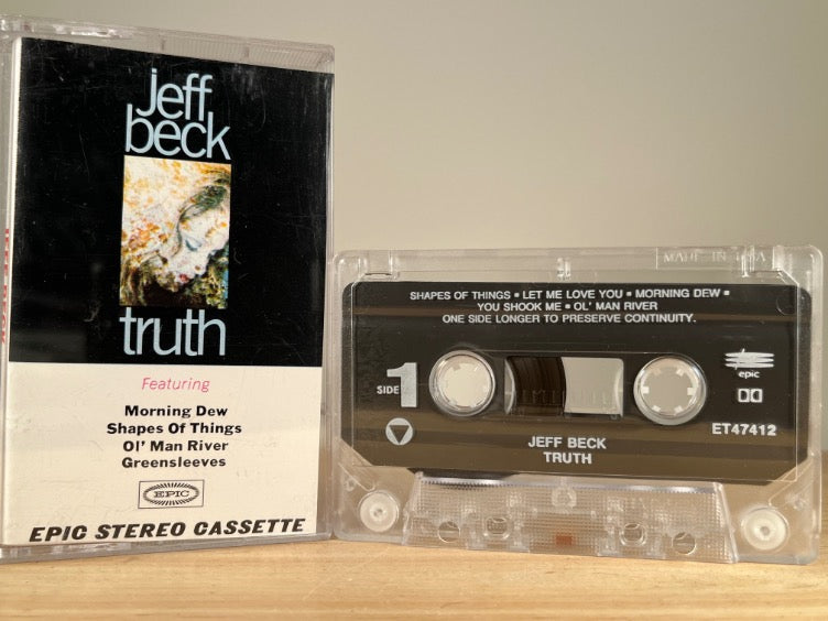 JEFF BECK – Truth – CASSETTE TAPE
