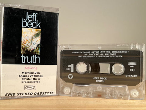 JEFF BECK – Truth – CASSETTE TAPE
