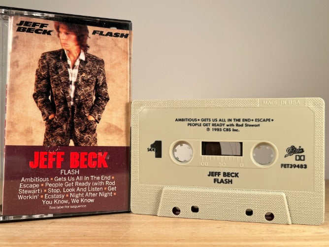 JEFF BECK – Flash – CASSETTE TAPE