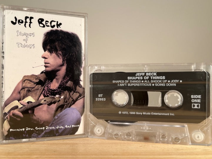 JEFF BECK – Shapes of Things – CASSETTE TAPE