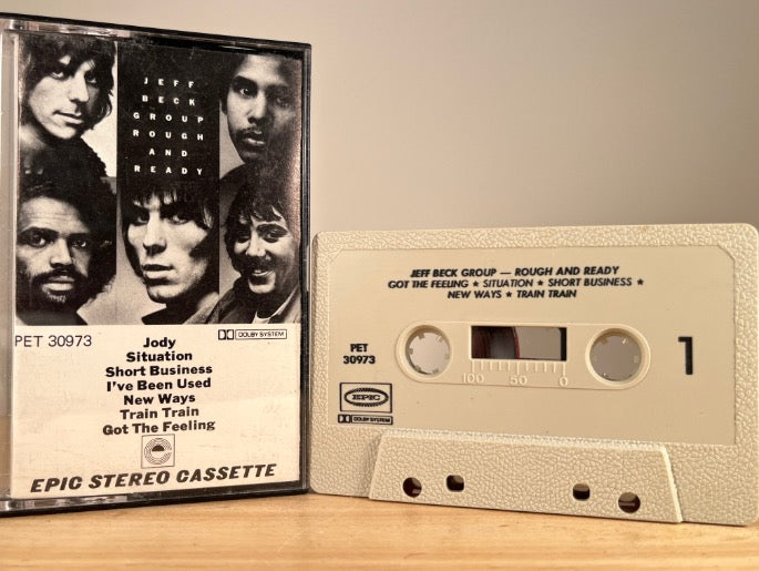 JEFF BECK GROUP – Rough and Ready – CASSETTE TAPE