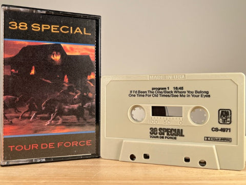 38 SPECIAL – Tour De Force – CASSETTE TAPE