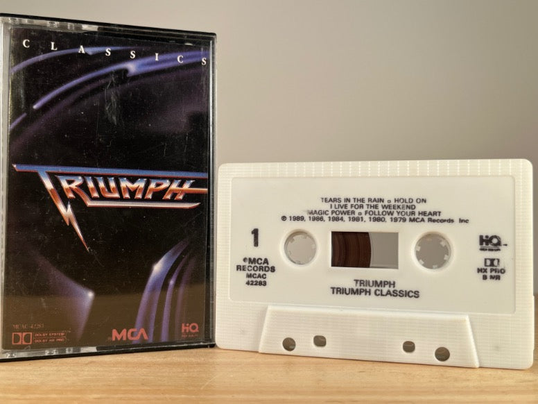 TRIUMPH – Classics – CASSETTE TAPE