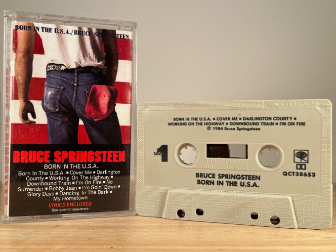 BRUCE SPRINGSTEEN – Born In The U.S.A. – CASSETTE TAPE
