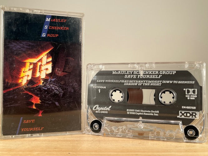 MICHAEL SCHENKER GROUP – Save Yourself – CASSETTE TAPE