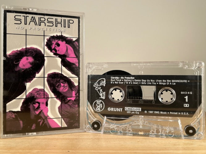 STARSHIP – No Protection – CASSETTE TAPE