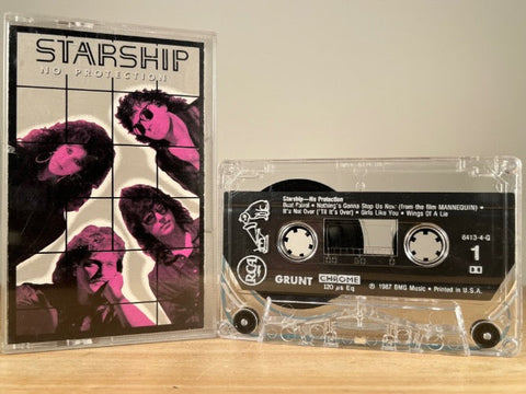 STARSHIP – No Protection – CASSETTE TAPE