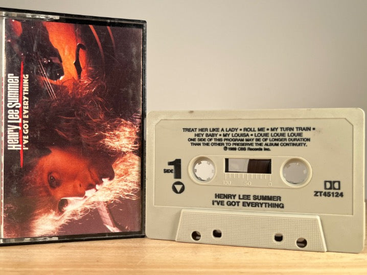 HENRY LEE SUMMER - I've Got Everything - CASSETTE TAPE