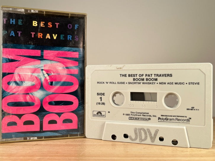 PAT TRAVERS - The Best of Pat Travers - CASSETTE TAPE