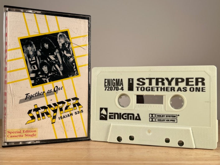STRYPER - Together as One - CASSETTE TAPE